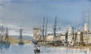 View Of The Harbour, Marseilles
