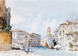 The Grand Canal, Venice by William Callow