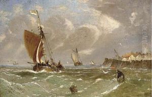 Leaving Harbour by William Callow