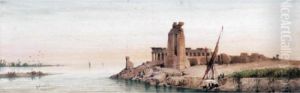 A View Of Komombo; A View Of Alicante; A View Of Cannes by Gabriele Carelli