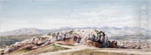 A View Above Athens; A View Of Venice; Beni Hassan Cliffs, Egypt
