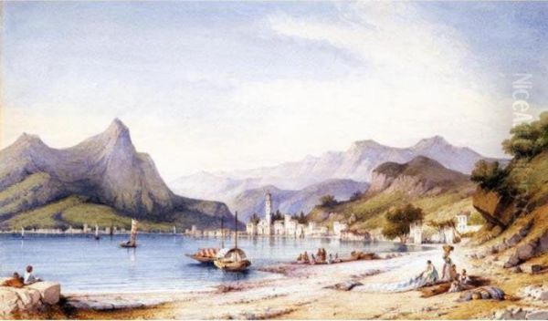 Veduta Del Lago Di Como - view 1