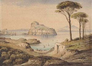 Castello Di Ischia, Corfu (illustrated); And Amalfi Frompositano by Gabriele Carelli