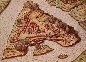 A Site for the Fort is Chosen