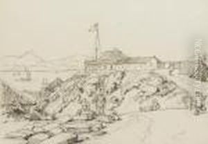 Hong Kong From Flagstaff Hill by George Chinnery