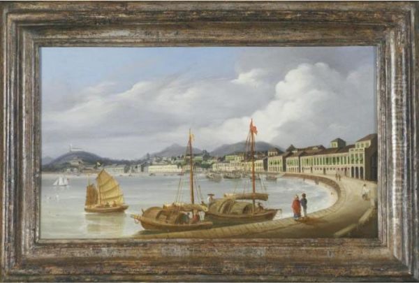 View Of Macao, The Praya Grande - view 1