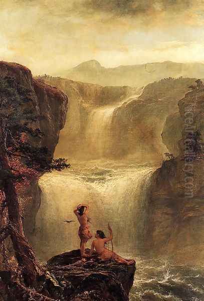 Hiawatha and Minnehaha on Their Honeymoon - view 1