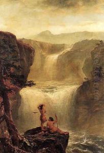 Hiawatha and Minnehaha on Their Honeymoon