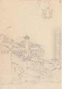 A Street Scene, Macao by George Chinnery