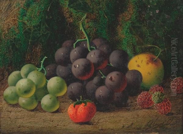 Grapes, Strawberries, Raspberries And Other Fruit - view 1