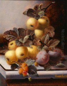 Still Life Of Fruit: by Oliver Clare