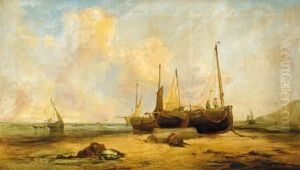 Mending The Nets by Edward William Cooke