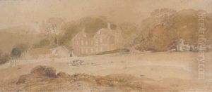A Yorkshire Manor House by John Sell Cotman