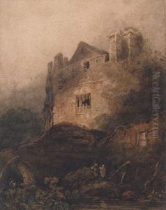 Chepstow Castle by John Sell Cotman
