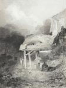 A Study Of Farm Buildings by John Sell Cotman