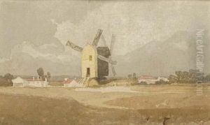 A Windmill, Blackheath by John Sell Cotman
