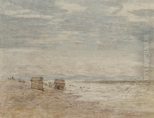Bathing Huts At Rhyl - view 1