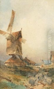 Windmill by David I Cox