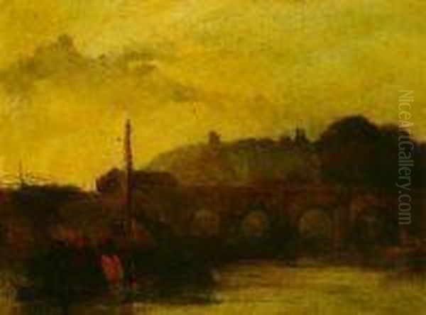 Boat In A Harbor - view 1