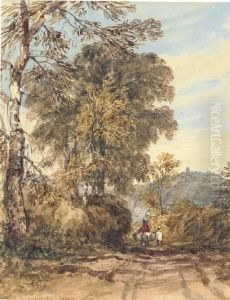 Dudley Castle From West Bromwich, West Midlands by David I Cox