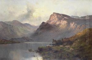 A Perthshire Loch by Alfred de Breanski