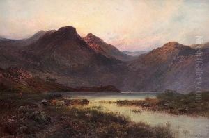 The Source Of The Garry by Alfred de Breanski