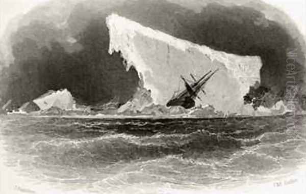 Ship Wrecked on Iceberg - view 1