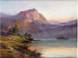 Bealach-nam-bo, Loch Katrine by Alfred de Breanski