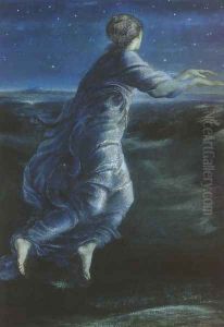 Night by Sir Edward Coley Burne-Jones