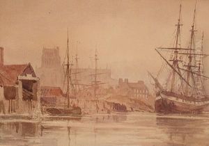 Bristol Docks by Peter de Wint