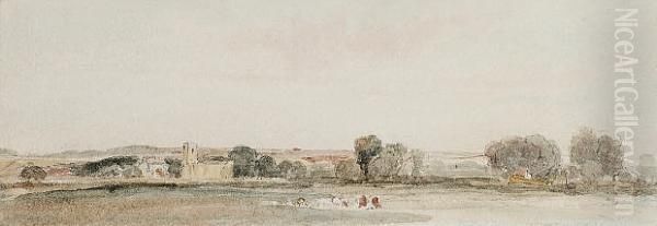 Landscape With Cattle - view 1