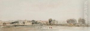 Landscape With Cattle by Peter de Wint