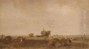 Carting Corn by Peter de Wint