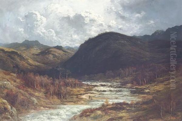 Mountain Landscape, Storm Approaching - view 1