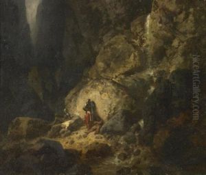 View On A Narrow Clough
