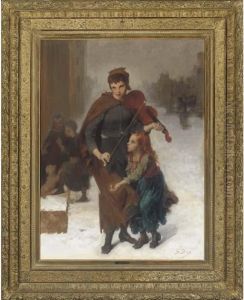 Jeunes Musiciennes Des Rues by Gustave Dore