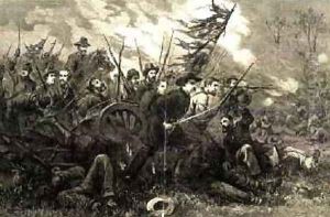 The Campaign in Virginia On to Richmond from Harpers Weekly 1864 by Thomas Nast