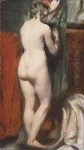 Femme Nue Vue De Dos by William Etty