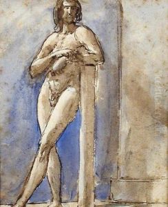 Studyof A Male Nude by William Etty