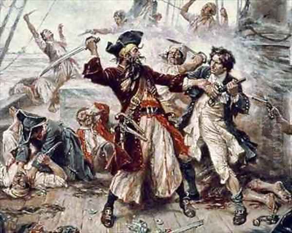 The Capture of the Pirate Blackbeard 2 - view 1