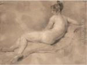 Reclining Female Nude by William Etty
