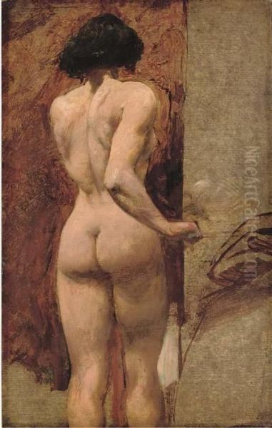 Study Of A Female Nude - view 1