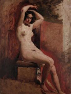 Seated Nude; Standing Nude by William Etty