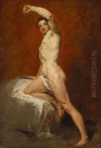 A Study Of A Male Nude by William Etty