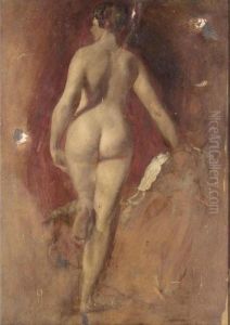 Study Of A Female Nude by William Etty