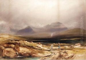 Black Mountains, Glencoe by Anthony Vandyke Copley Fielding
