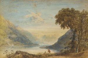 Resting By A Lake On A Summers Day