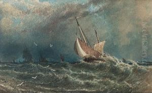 Crossing The Seas by Anthony Vandyke Copley Fielding