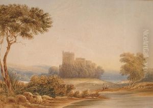 A Castle By A River, Probably Chepstow