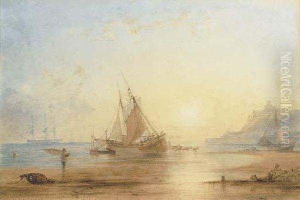 Unloading The Catch, Whitby - view 1